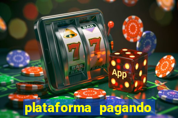 plataforma pagando bonus no cadastro